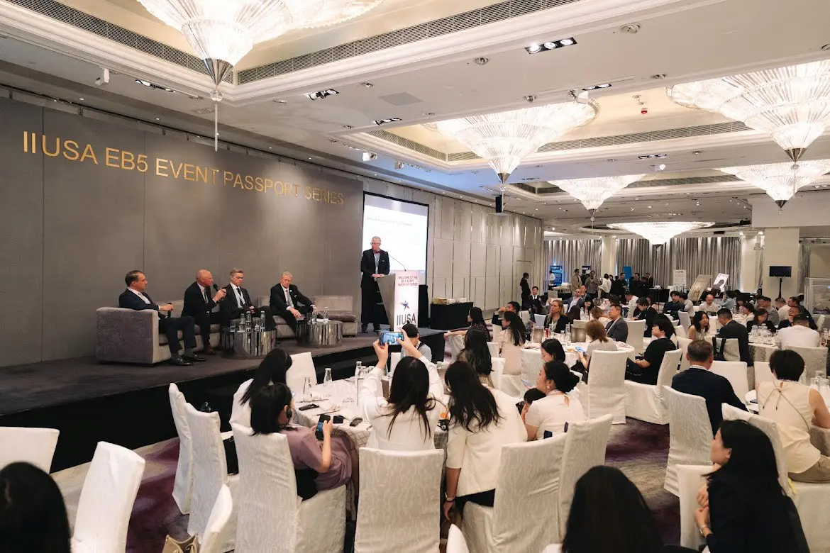 Panel discussion at IIUSA EB-5 Passport Series in Southeast Asia