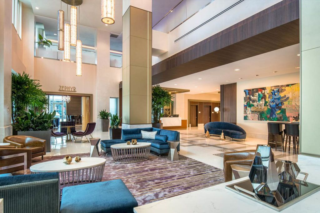 Embassy Suites Hilton - Lobby - American Life Inc
