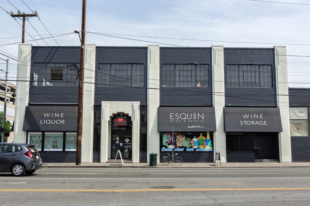 Esquine + Overall Buildings - Street View Front Building - American Life Inc