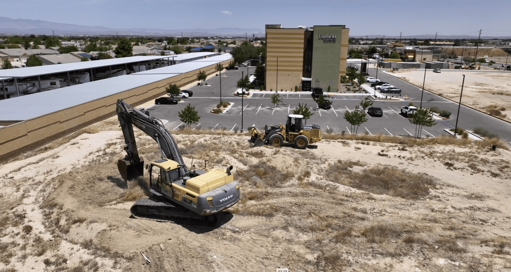 Lancaster CY construction