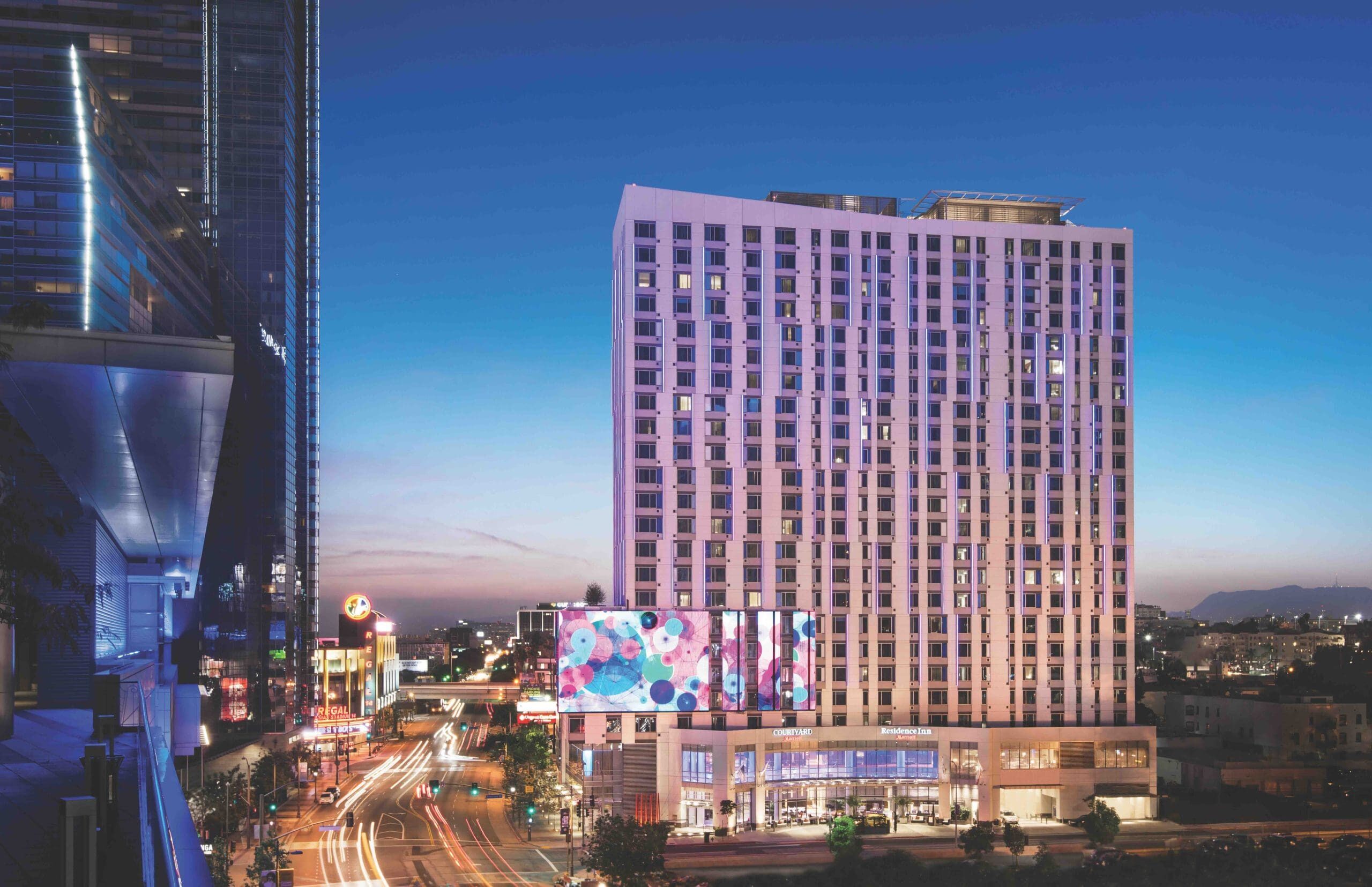 Marriot Residence Inn at LA Live - Full Exterior