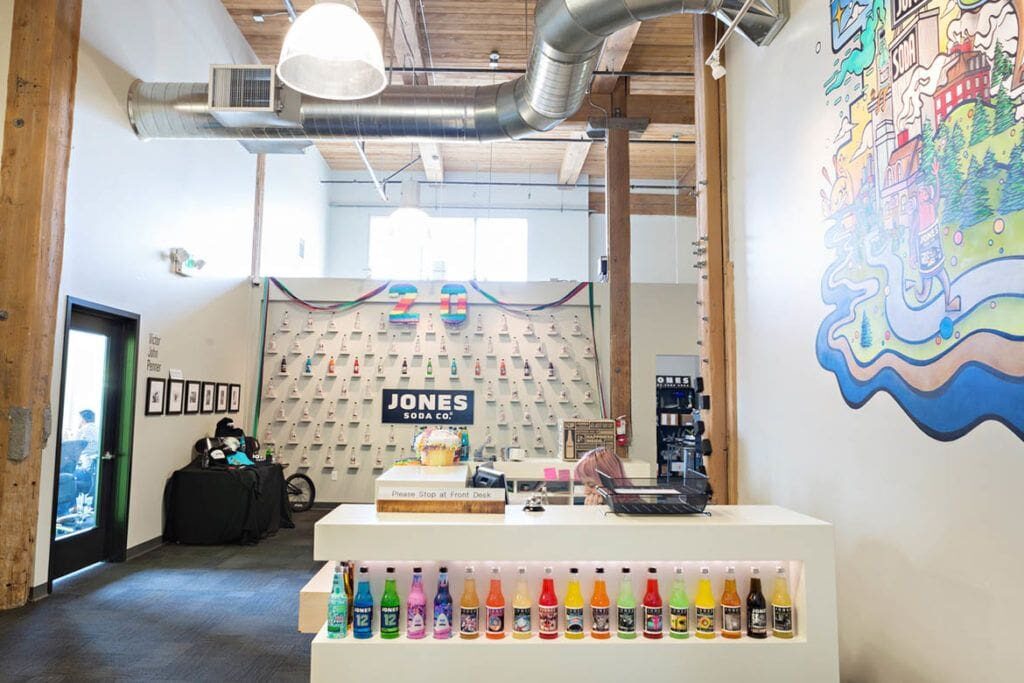 SoDo Commerce Building Jones Soda