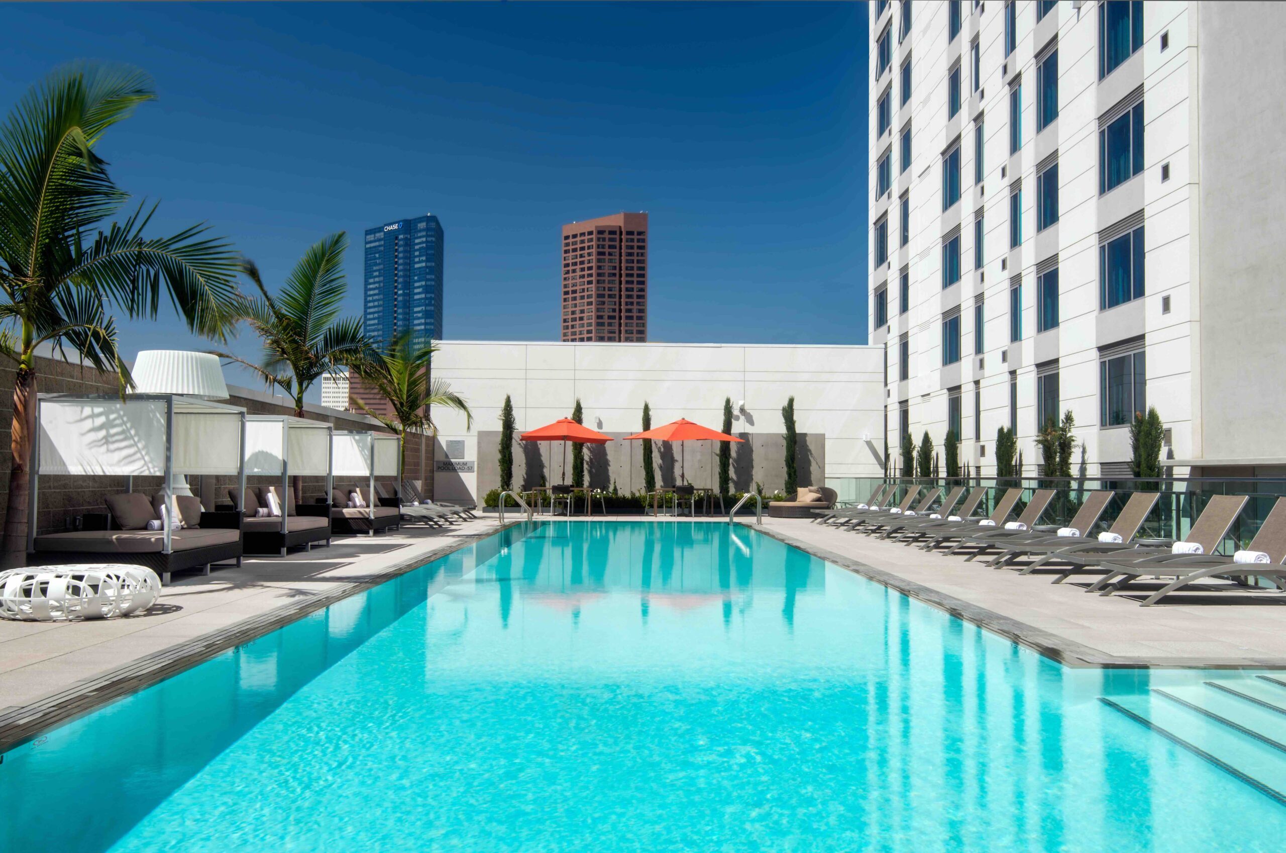 Marriot Residence Inn at LA Live - Poolside